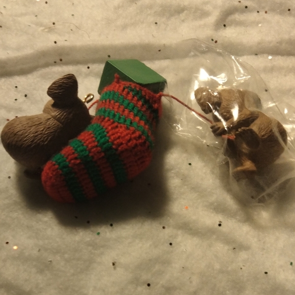 Hallmark Keepsake Ornament - Festive Stocking Pals 1990 (SKU 048) - Picture 6 of 11